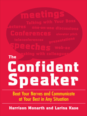 cover image of The Confident Speaker